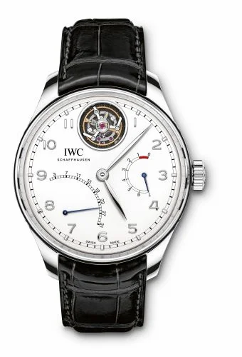 IWC Portugieser Tourbillon Mystère Rétrograde Platinum / Silver IW5046-01 (IW504601)